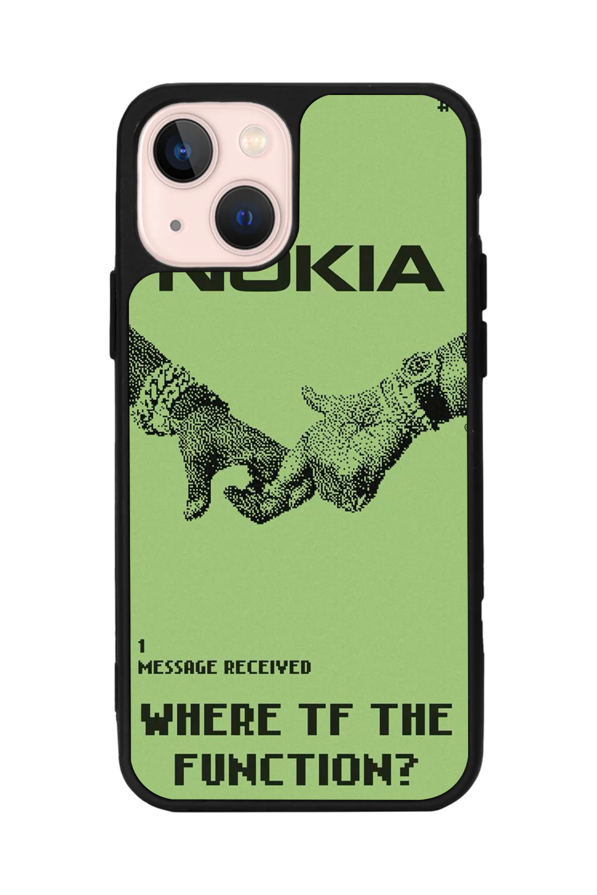 iPhone 13 Mini Uyumlu Nokia Tasarımlı Glossy Premium Kılıf