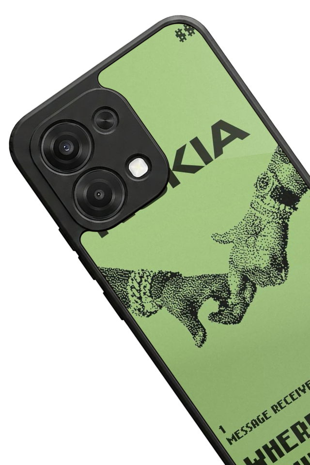 Oppo A6 Pro Uyumlu Nokia Tasarımlı Glossy Premium Kılıf