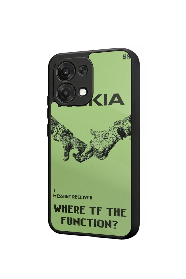 Oppo A6 Pro Uyumlu Nokia Tasarımlı Glossy Premium Kılıf
