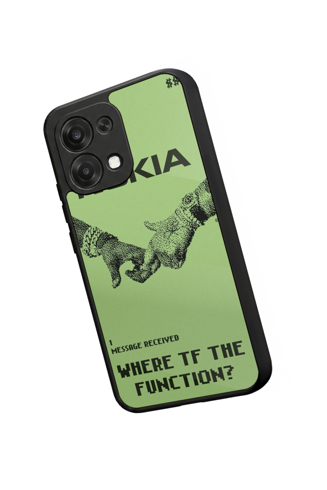 Oppo A6 Pro Uyumlu Nokia Tasarımlı Glossy Premium Kılıf