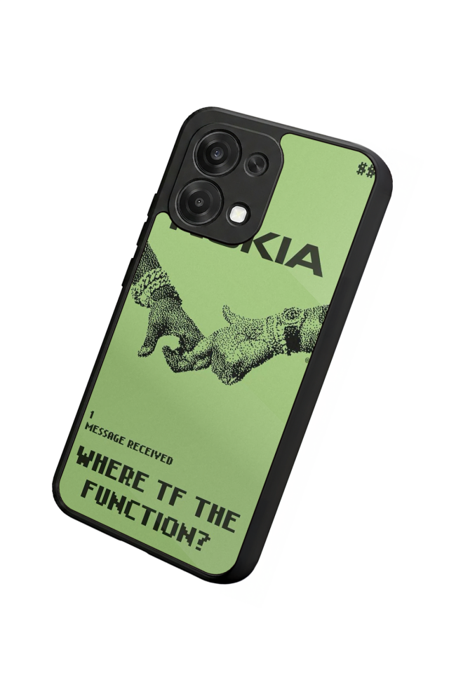 Oppo A6 Pro Uyumlu Nokia Tasarımlı Glossy Premium Kılıf