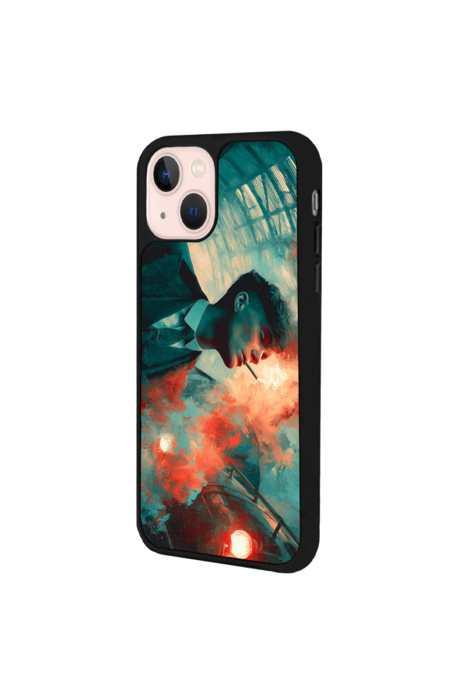 iPhone 15 Uyumlu Peaky Blinders Tasarımlı Glossy Premium Kılıf