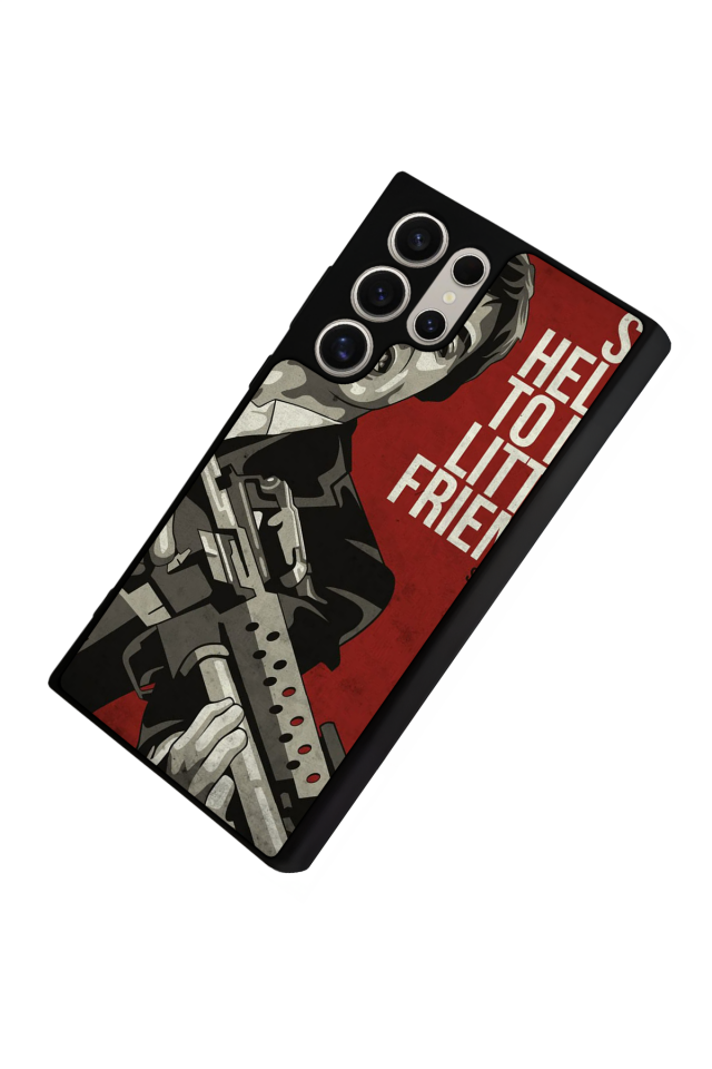 Samsung Galaxy S22 Ultra Uyumlu Scarface Tasarımlı Glossy Premium Kılıf