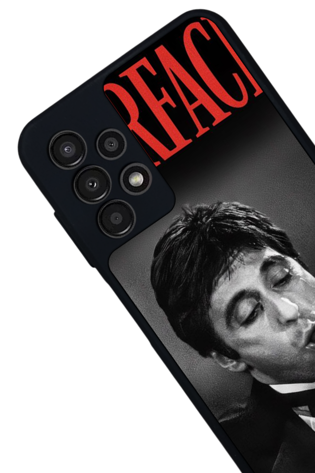 Samsung Galaxy A23 Uyumlu Scarface Tasarımlı Glossy Premium Kılıf
