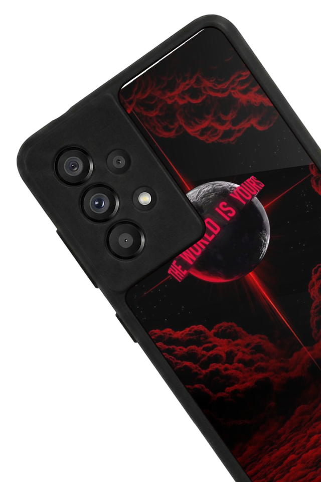 Samsung Galaxy A73 Uyumlu Scarface Tasarımlı Glossy Premium Kılıf