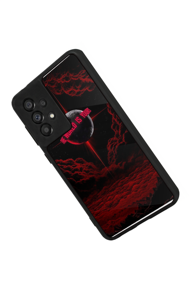 Samsung Galaxy A73 Uyumlu Scarface Tasarımlı Glossy Premium Kılıf