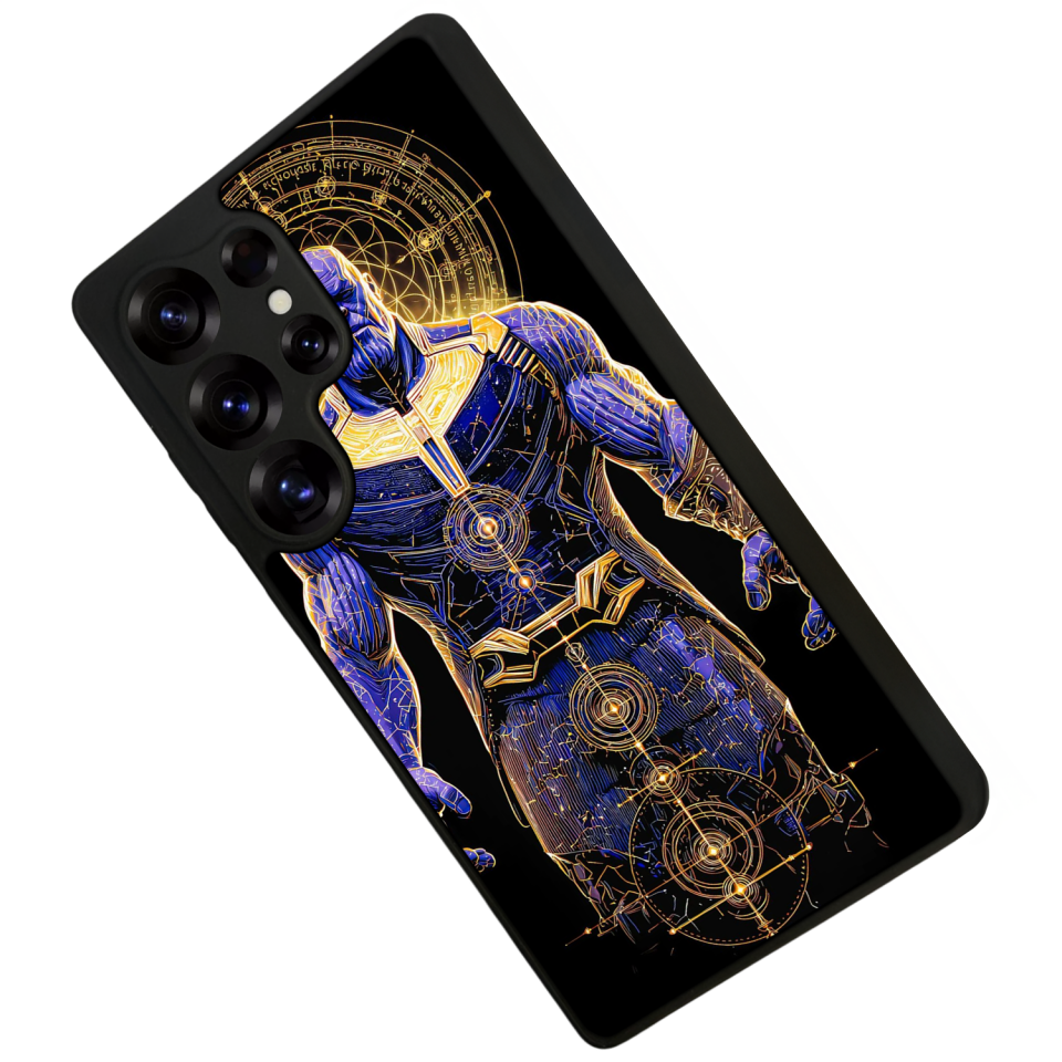 Samsung Galaxy S25 Ultra Uyumlu Thanos Tasarımlı Glossy Premium Kılıf
