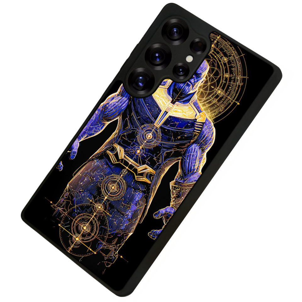 Samsung Galaxy S25 Ultra Uyumlu Thanos Tasarımlı Glossy Premium Kılıf