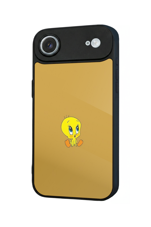 iPhone 17 Air Uyumlu Tweety Tasarımlı Glossy Premium Kılıf
