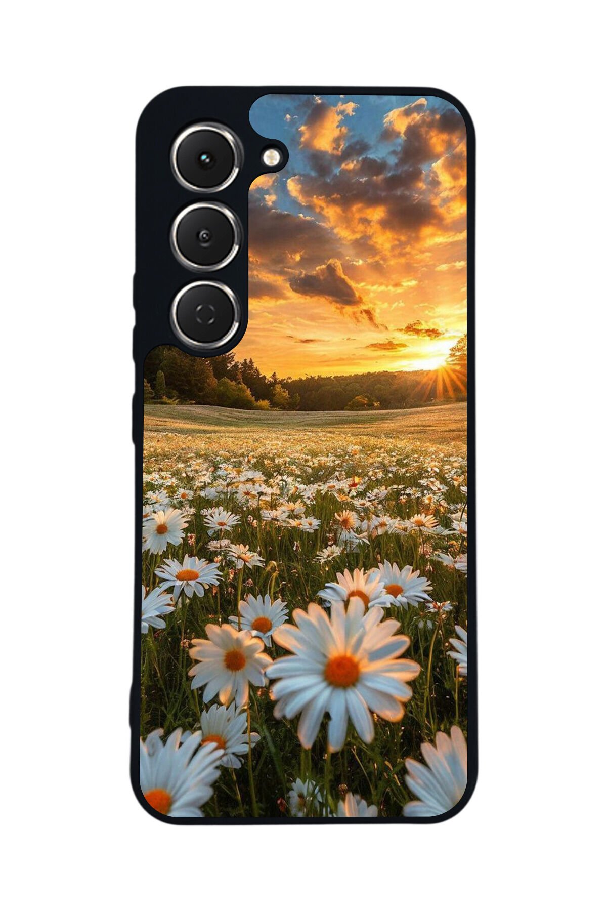 Tecno Spark 40 Pro Uyumlu Cicek Tasarımlı Glossy Premium Kılıf