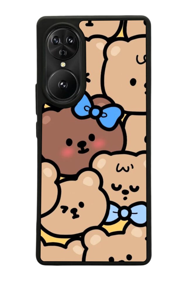 Reeder S19 Max Pro S EDGE Uyumlu Ayı Tasarımlı Glossy Premium Kılıf