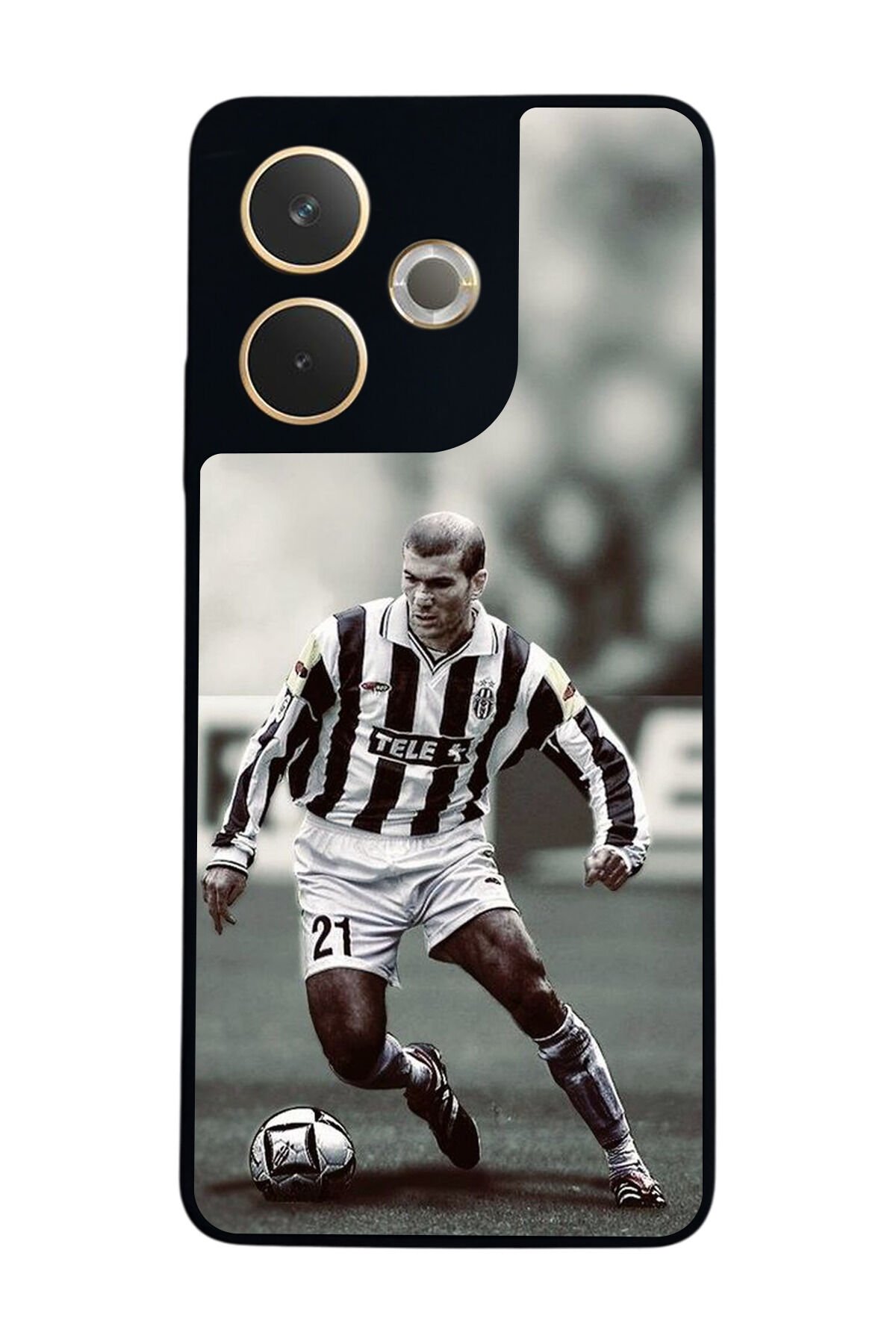 Oppo A5 Pro Uyumlu Zidane Tasarımlı Glossy Premium Kılıf