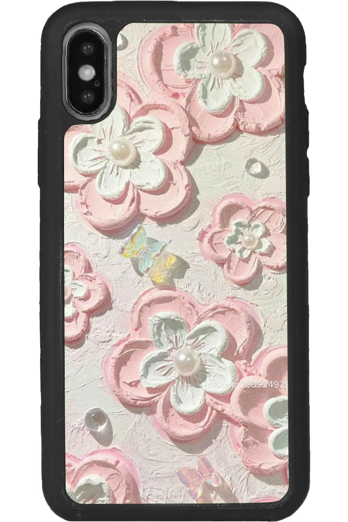 iPhone XS Max Uyumlu Mat Siyah uyumlu Kılıf – Yumuşak Silikon, Koruyucu, Şok Emici Kapak