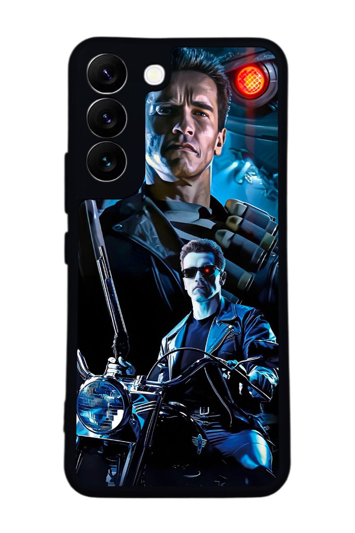 Samsung Galaxy S22 Uyumlu Terminator Tasarımlı Glossy Premium Kılıf