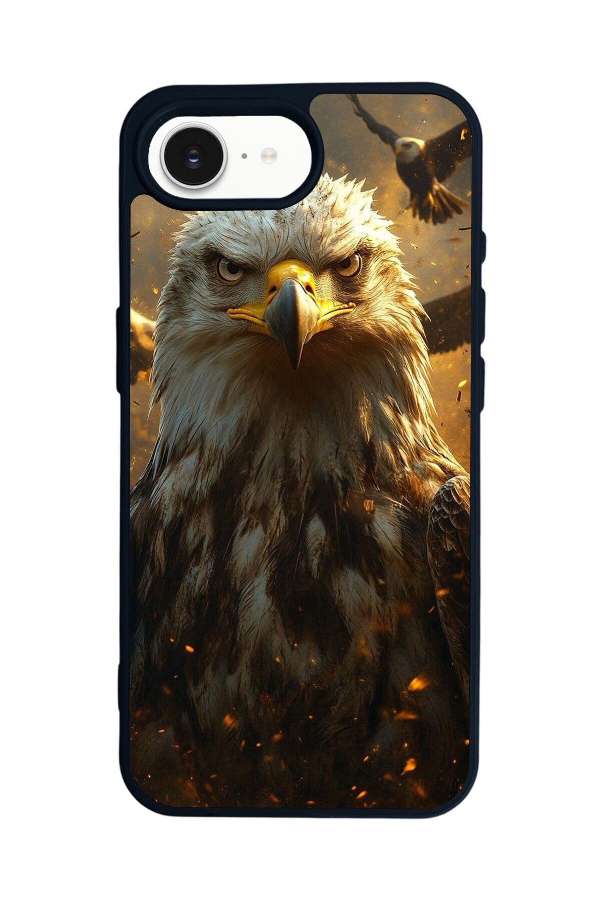 iPhone 16E Uyumlu Besiktas Tasarımlı Glossy Premium Kılıf
