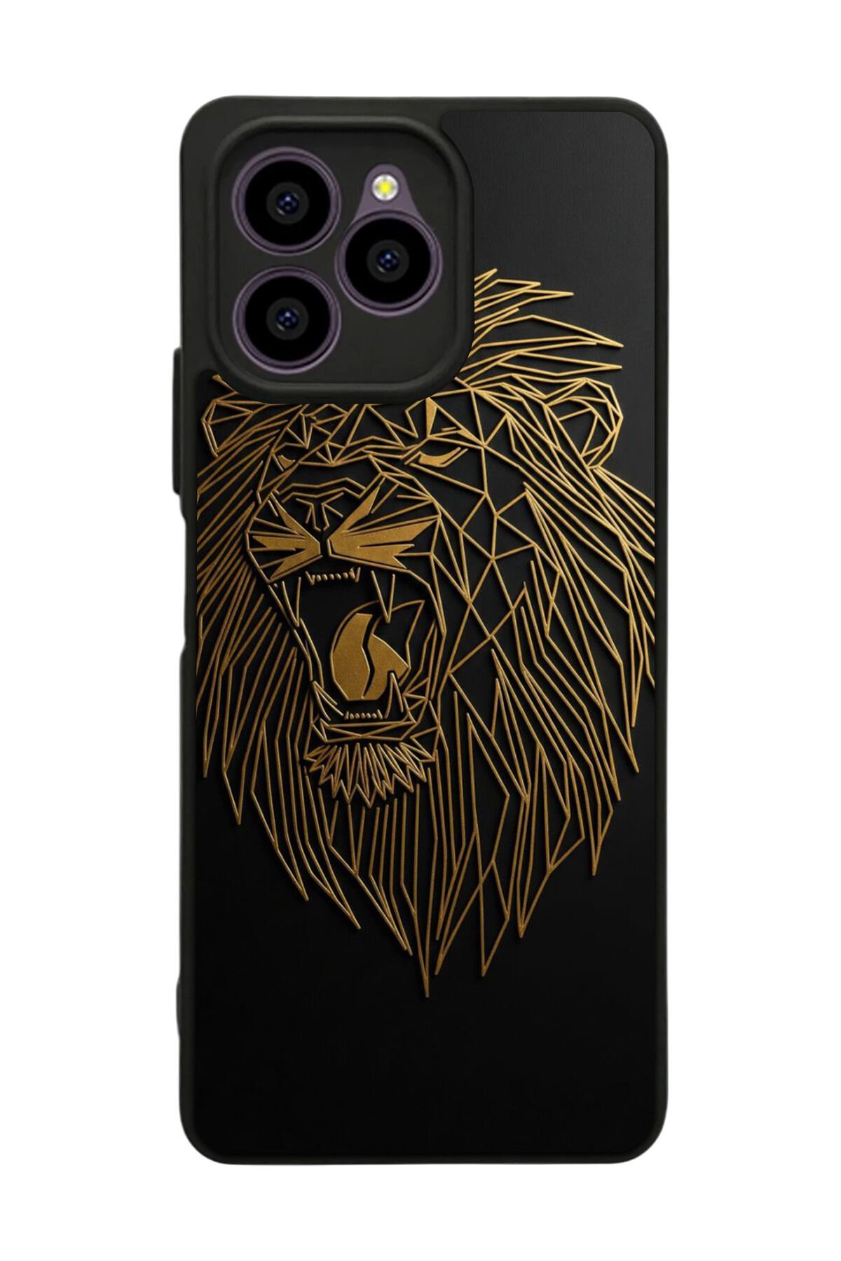 Omix X6 Uyumlu Aslan Tasarımlı Glossy Premium Kılıf