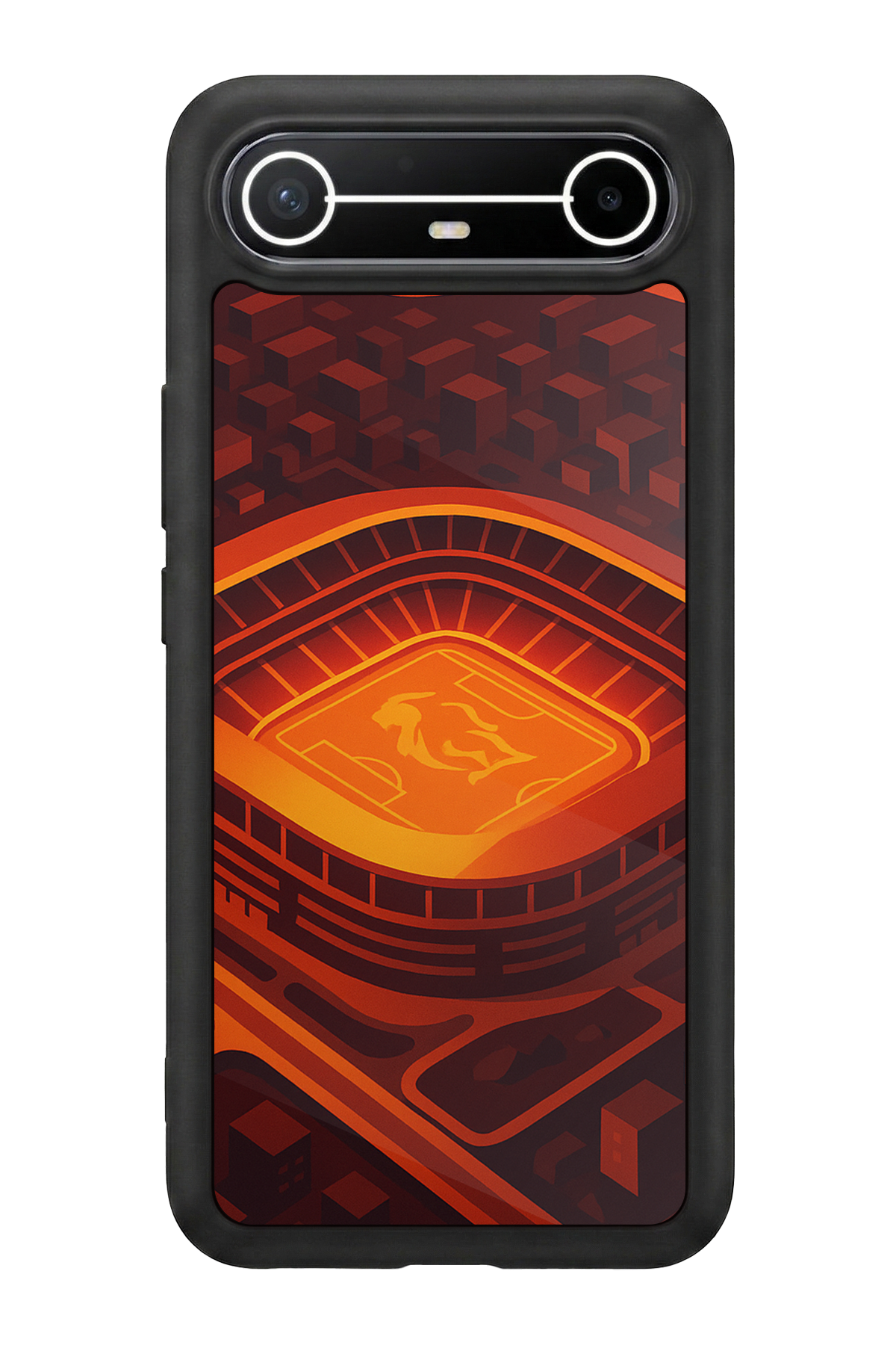 Tecno Spark Slim 5G Uyumlu Aslan Tasarımlı Glossy Premium Kılıf