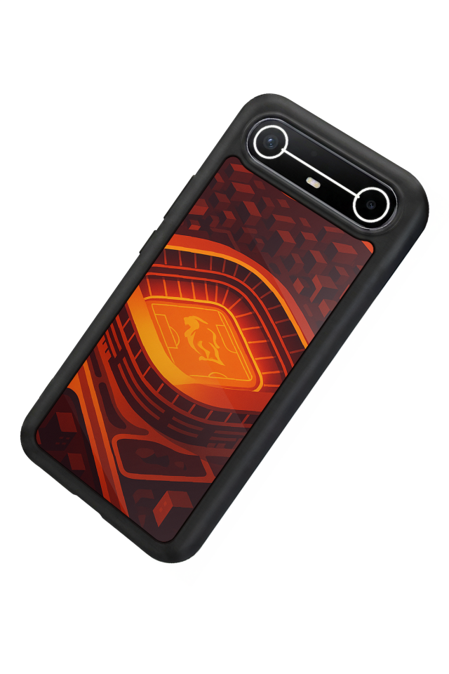 Tecno Spark Slim 5G Uyumlu Aslan Tasarımlı Glossy Premium Kılıf