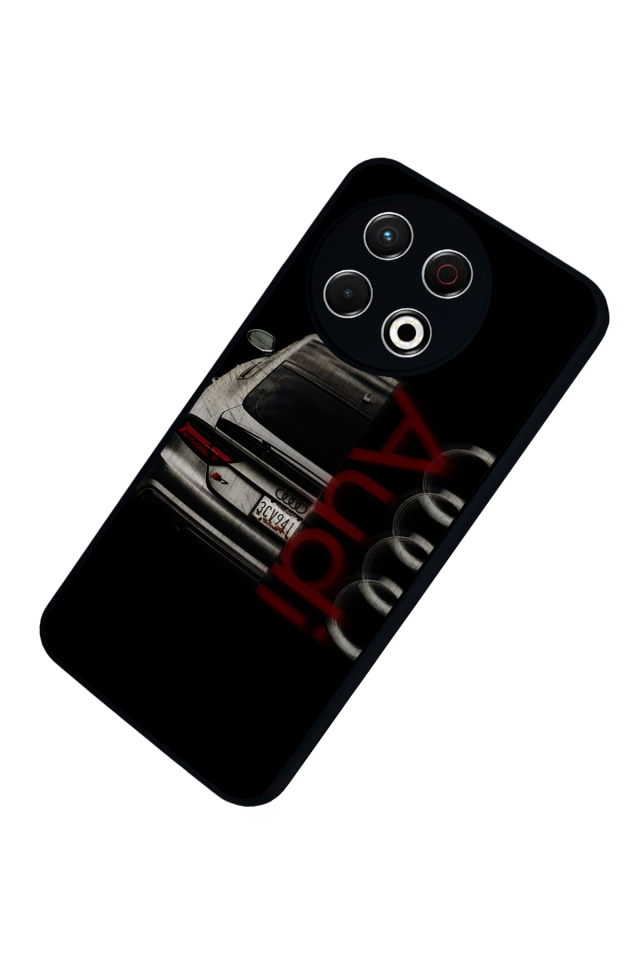 Tecno Spark 30 Pro Uyumlu Audi Tasarımlı Glossy Premium Kılıf