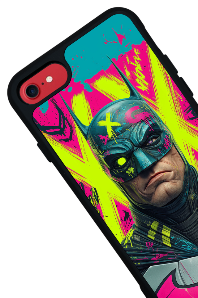 iPhone 8 Uyumlu Batman Tasarımlı Glossy Premium Kılıf