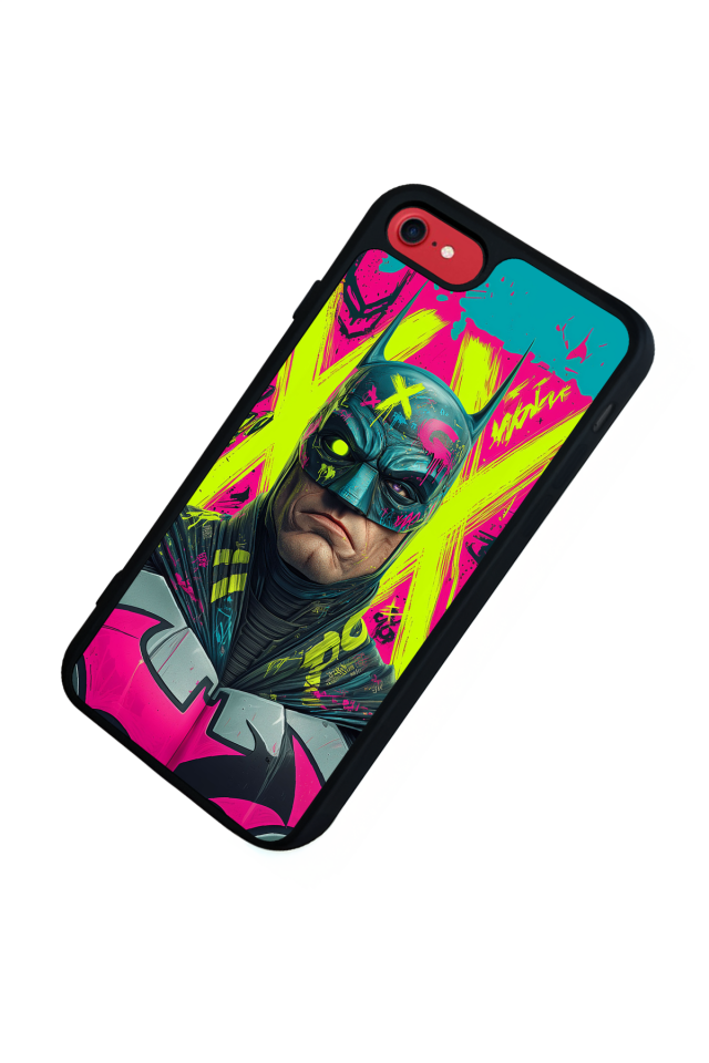iPhone 8 Uyumlu Batman Tasarımlı Glossy Premium Kılıf