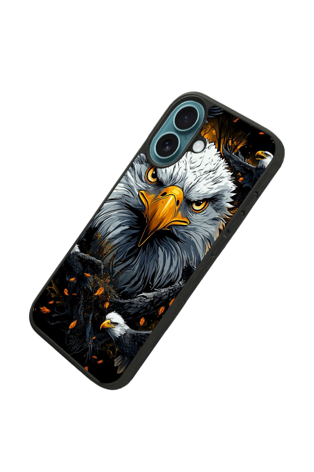 iPhone 16 Uyumlu Besiktas Tasarımlı Glossy Premium Kılıf