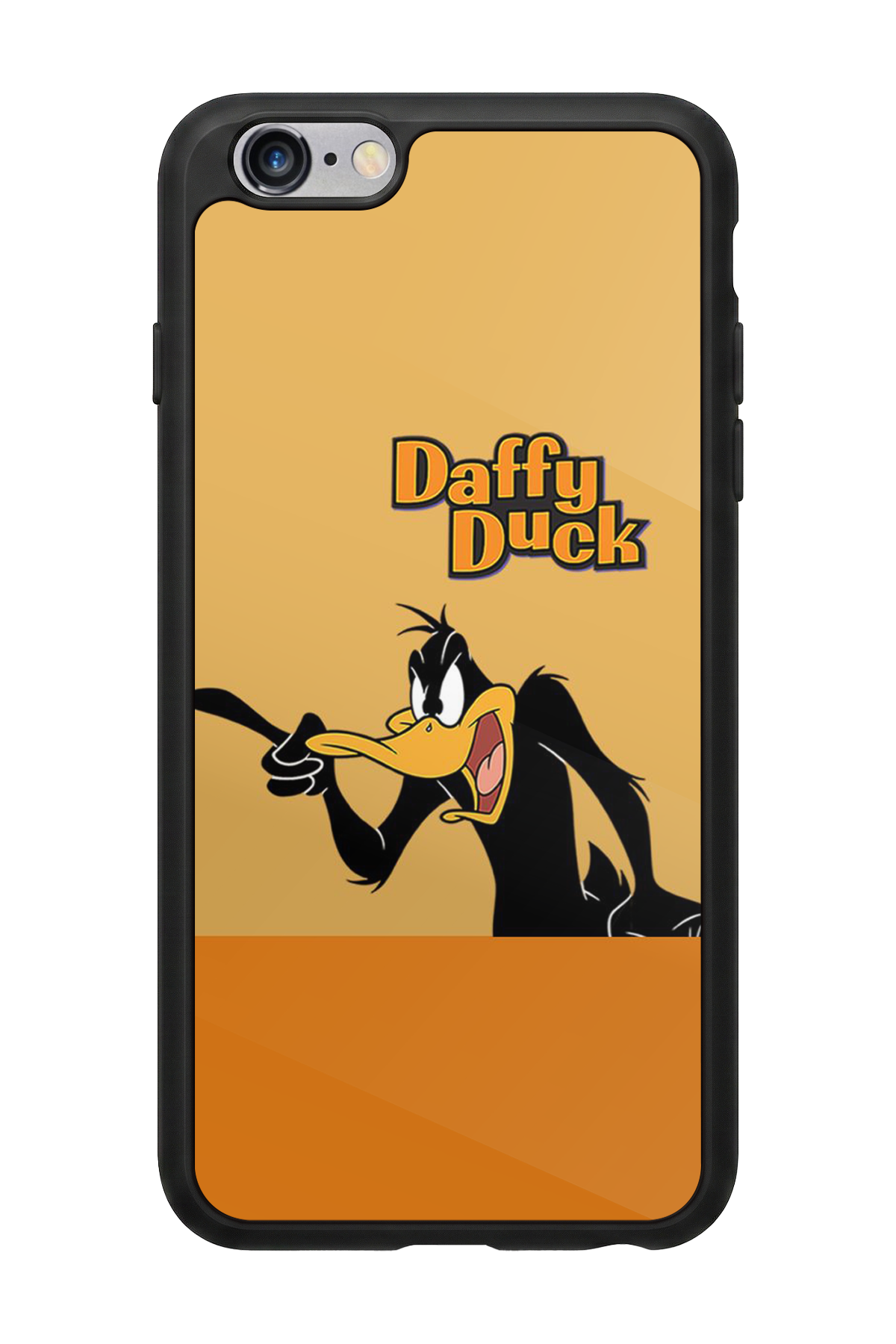 iPhone 6 Plus Uyumlu Daffy duck Tasarımlı Glossy Premium Kılıf