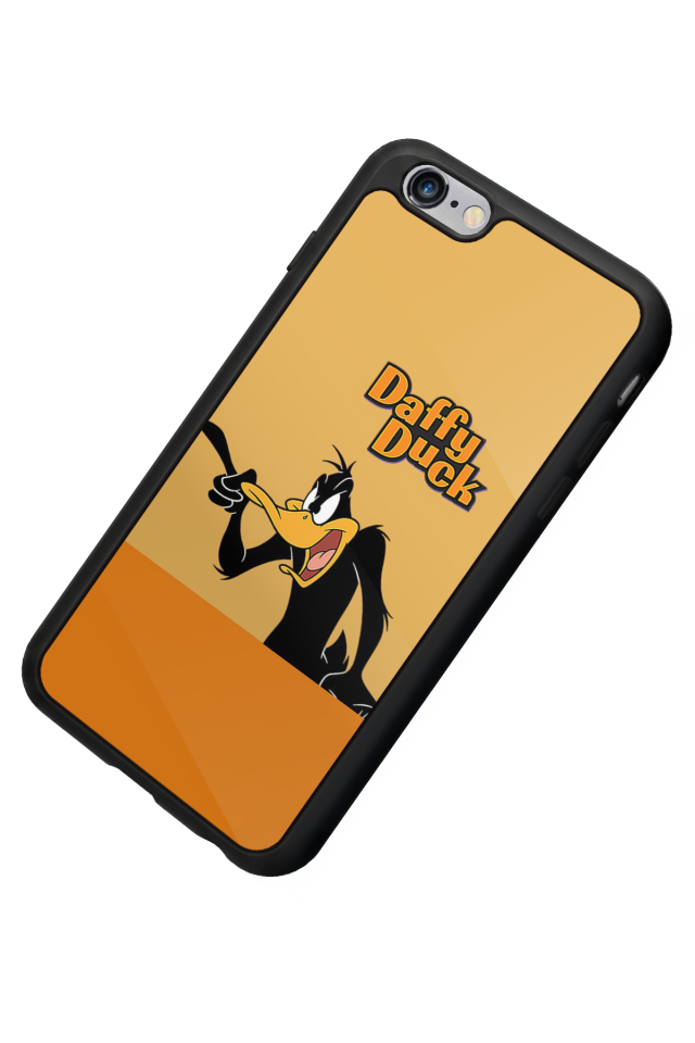 iPhone 6 Plus Uyumlu Daffy duck Tasarımlı Glossy Premium Kılıf