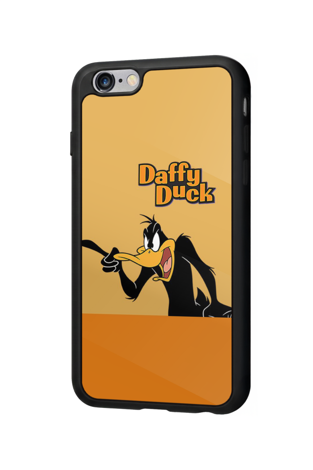iPhone 6 Plus Uyumlu Daffy duck Tasarımlı Glossy Premium Kılıf
