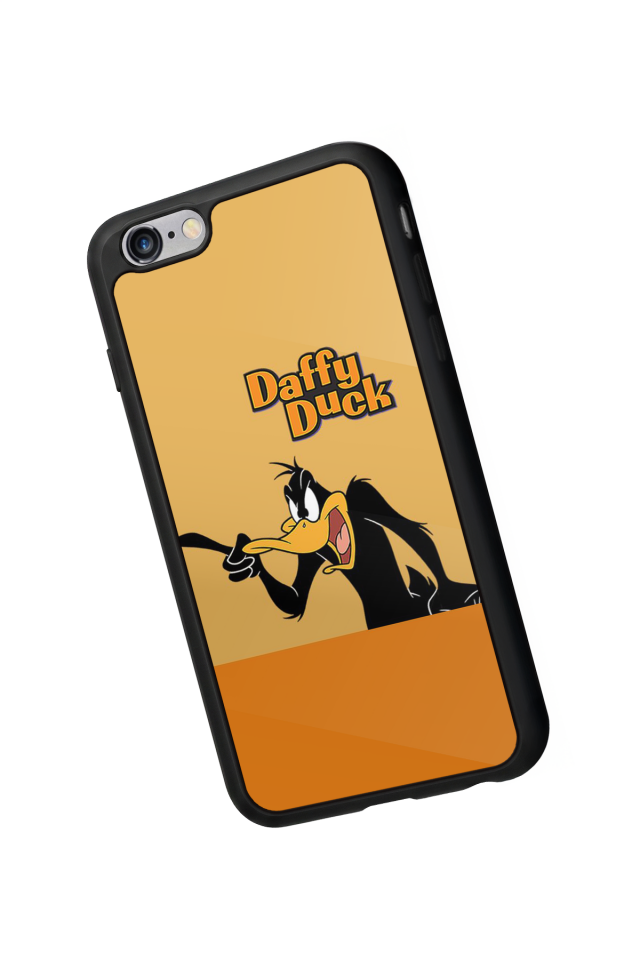 iPhone 6 Plus Uyumlu Daffy duck Tasarımlı Glossy Premium Kılıf