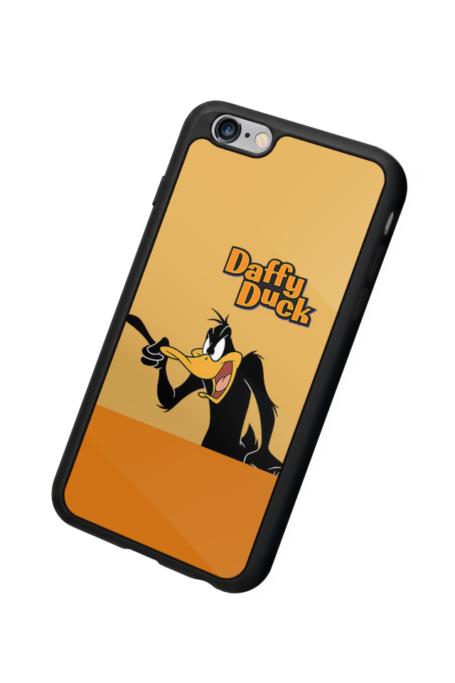 iPhone 6 Plus Uyumlu Daffy duck Tasarımlı Glossy Premium Kılıf