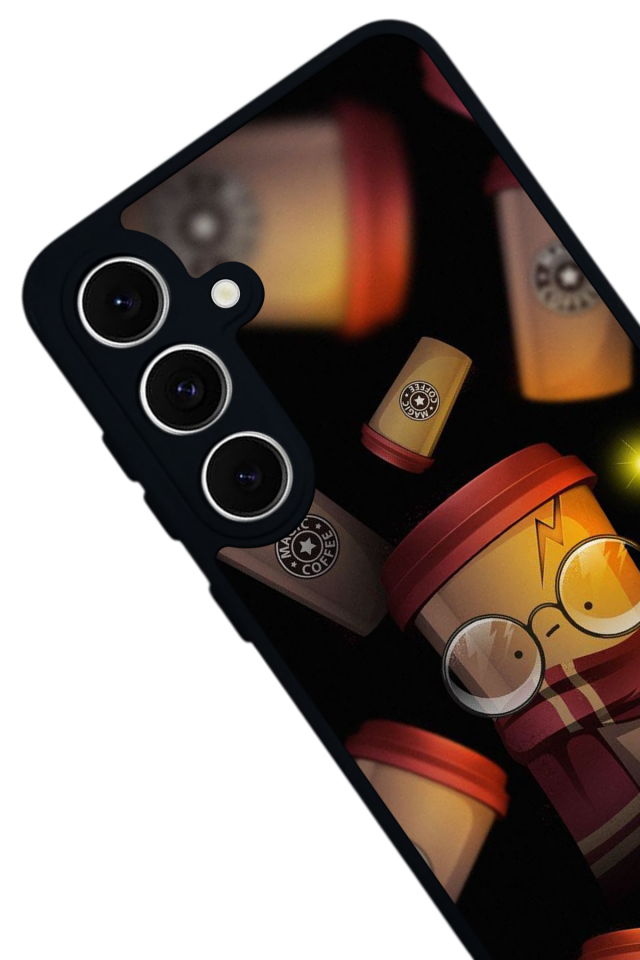 Samsung Galaxy S24 FE Uyumlu Şimsek McQueen Tasarımlı Glossy Premium Kılıf