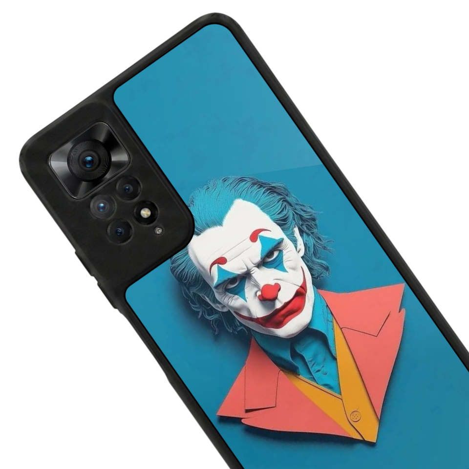 Xiaomi Redmi Note 12 Pro Uyumlu Joker Tasarımlı Glossy Premium Kılıf