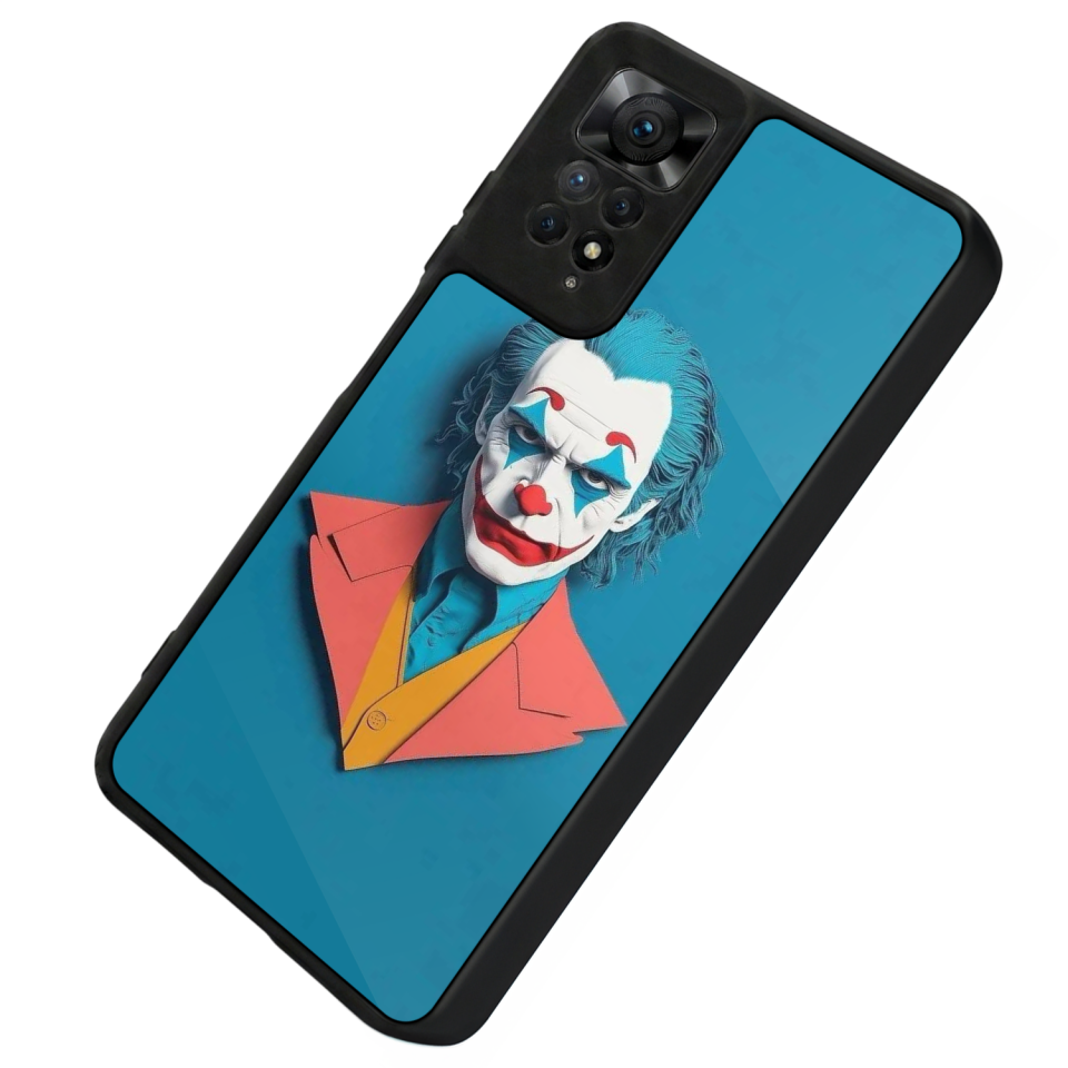 Xiaomi Redmi Note 12 Pro Uyumlu Joker Tasarımlı Glossy Premium Kılıf