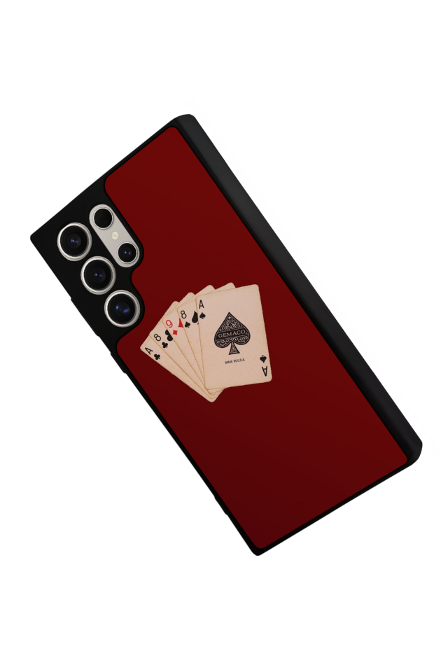Samsung Galaxy S23 Ultra Uyumlu Kart Tasarımlı Glossy Premium Kılıf
