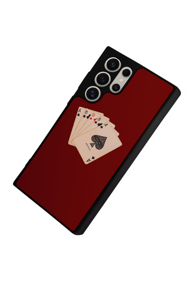Samsung Galaxy S23 Ultra Uyumlu Kart Tasarımlı Glossy Premium Kılıf