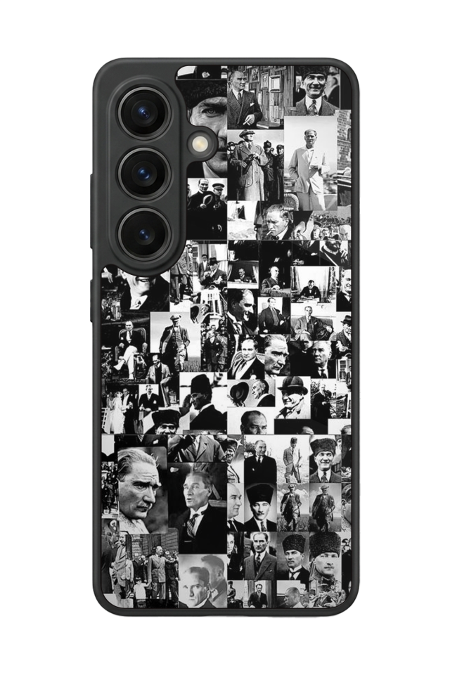 Samsung Galaxy S26 Uyumlu Mustafa Kemal Ataturk Tasarımlı Glossy Premium Kılıf