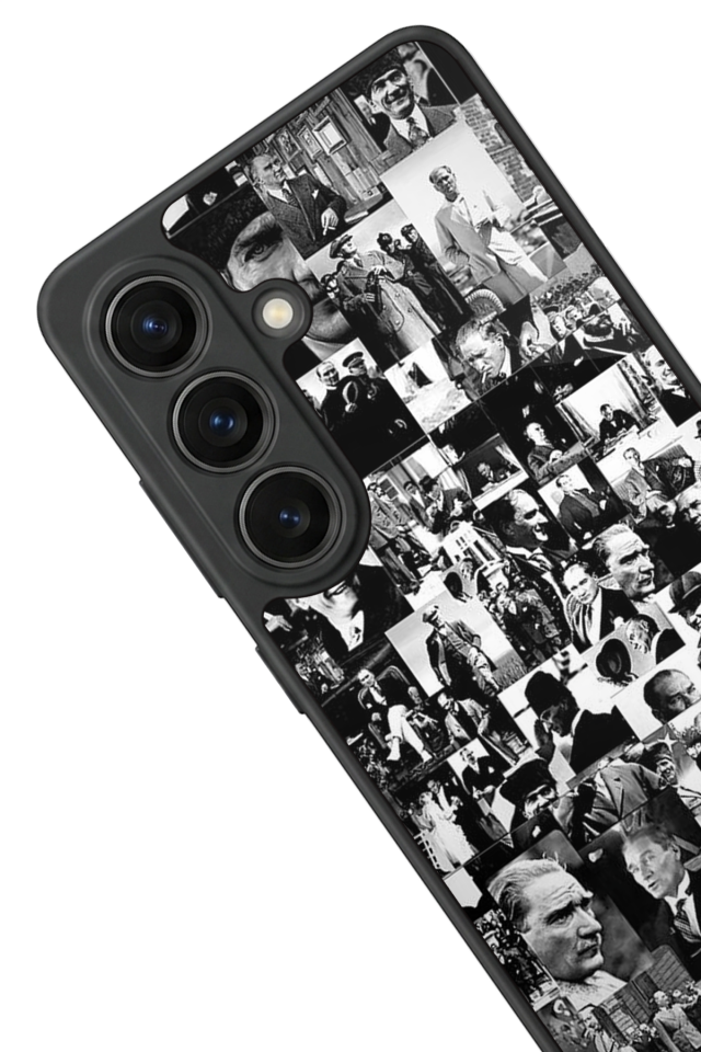 Samsung Galaxy S26 Uyumlu Mustafa Kemal Ataturk Tasarımlı Glossy Premium Kılıf