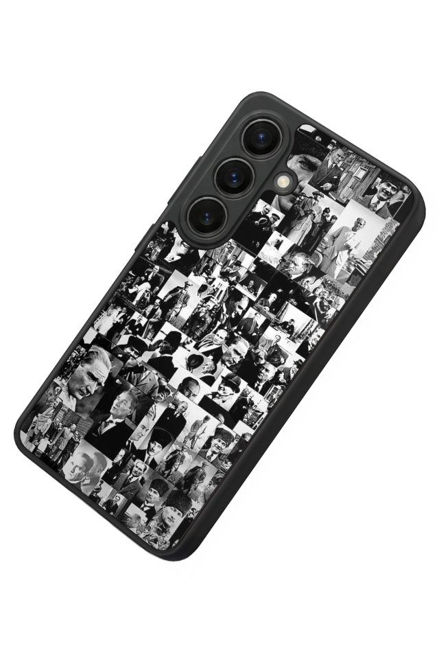 Samsung Galaxy S26 Uyumlu Mustafa Kemal Ataturk Tasarımlı Glossy Premium Kılıf