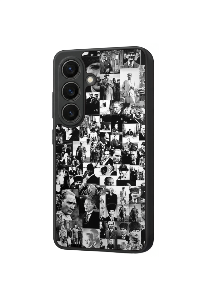 Samsung Galaxy S26 Uyumlu Mustafa Kemal Ataturk Tasarımlı Glossy Premium Kılıf