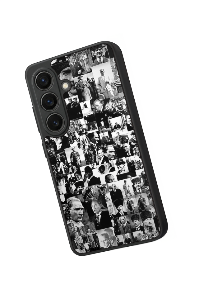Samsung Galaxy S26 Uyumlu Mustafa Kemal Ataturk Tasarımlı Glossy Premium Kılıf