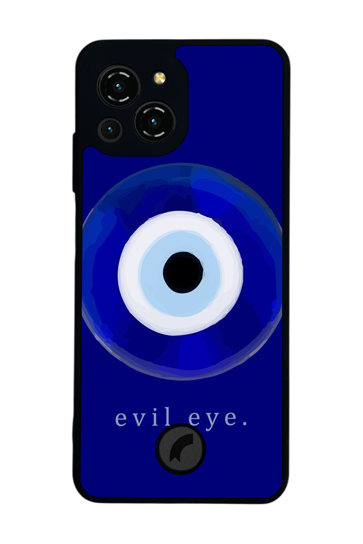 Reeder S23 Pro Max Uyumlu Nazar Tasarımlı Glossy Premium Kılıf