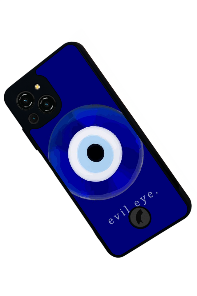 Reeder S23 Pro Max Uyumlu Nazar Tasarımlı Glossy Premium Kılıf