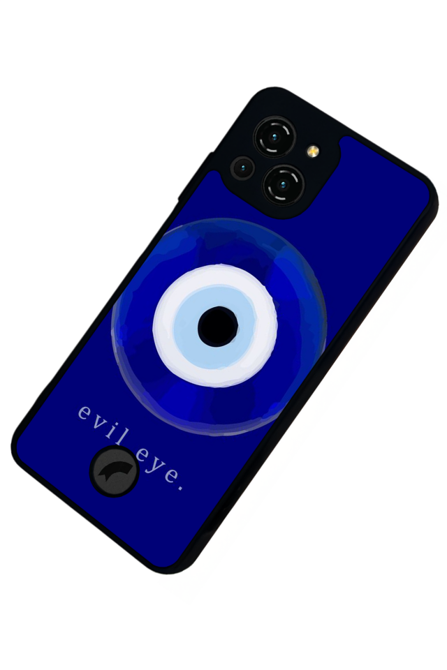 Reeder S23 Pro Max Uyumlu Nazar Tasarımlı Glossy Premium Kılıf