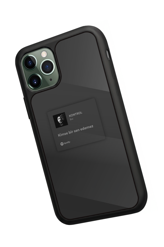 iPhone 11 Pro Max Uyumlu Sarki Sozleri Tasarımlı Glossy Premium Kılıf