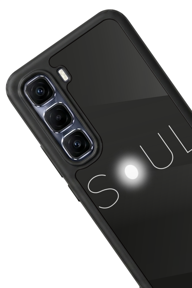 Infinix Hot 60 Pro Plus Uyumlu SOUL Tasarımlı Glossy Premium Kılıf