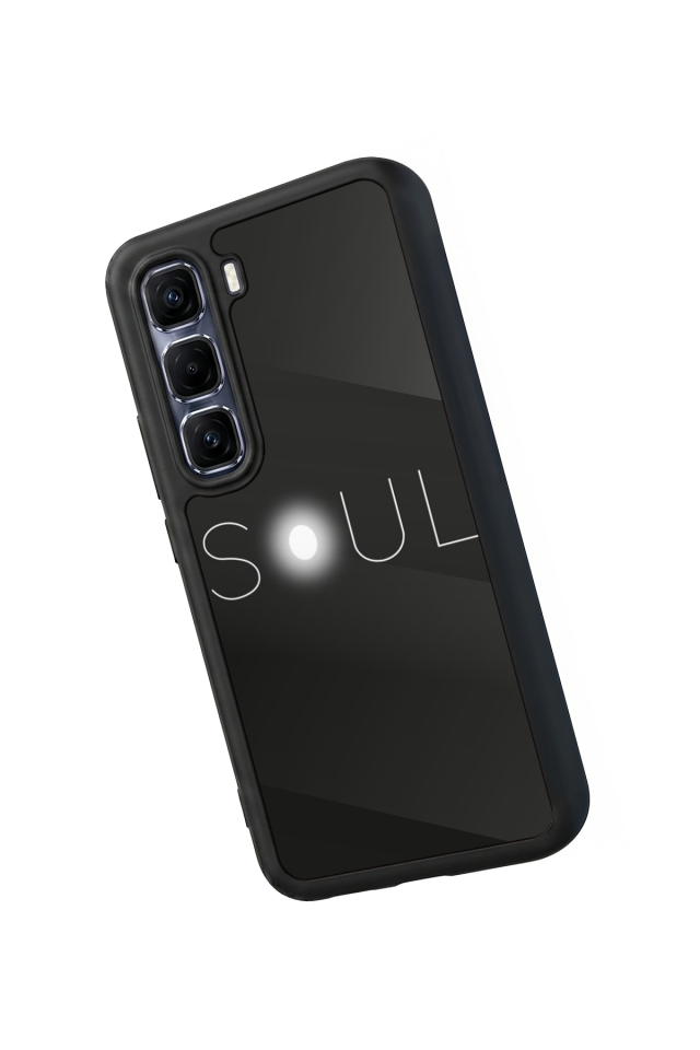 Infinix Hot 60 Pro Plus Uyumlu SOUL Tasarımlı Glossy Premium Kılıf