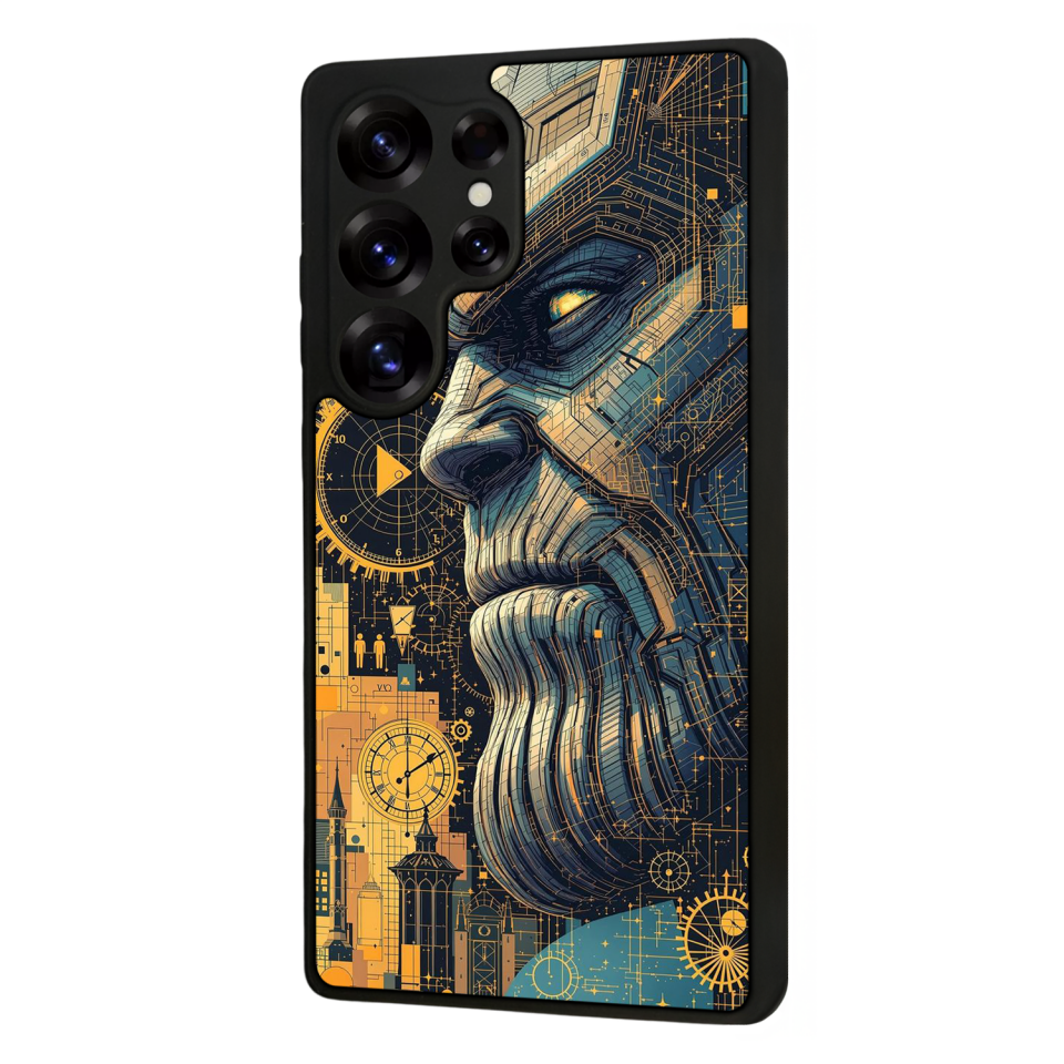 Samsung Galaxy S25 Ultra Uyumlu Thanos Tasarımlı Glossy Premium Kılıf