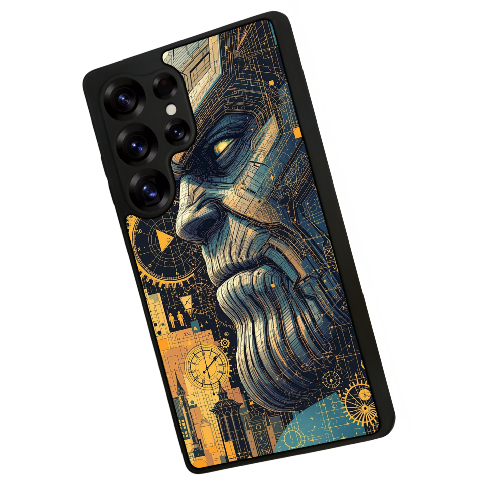 Samsung Galaxy S25 Ultra Uyumlu Thanos Tasarımlı Glossy Premium Kılıf