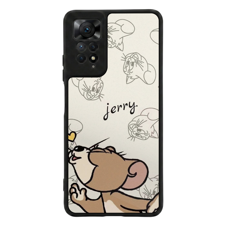Xiaomi Redmi Note 11 Pro Uyumlu Tom And Jerry Tasarımlı Glossy Premium Kılıf